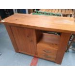Solid Wood Table/Media Unit