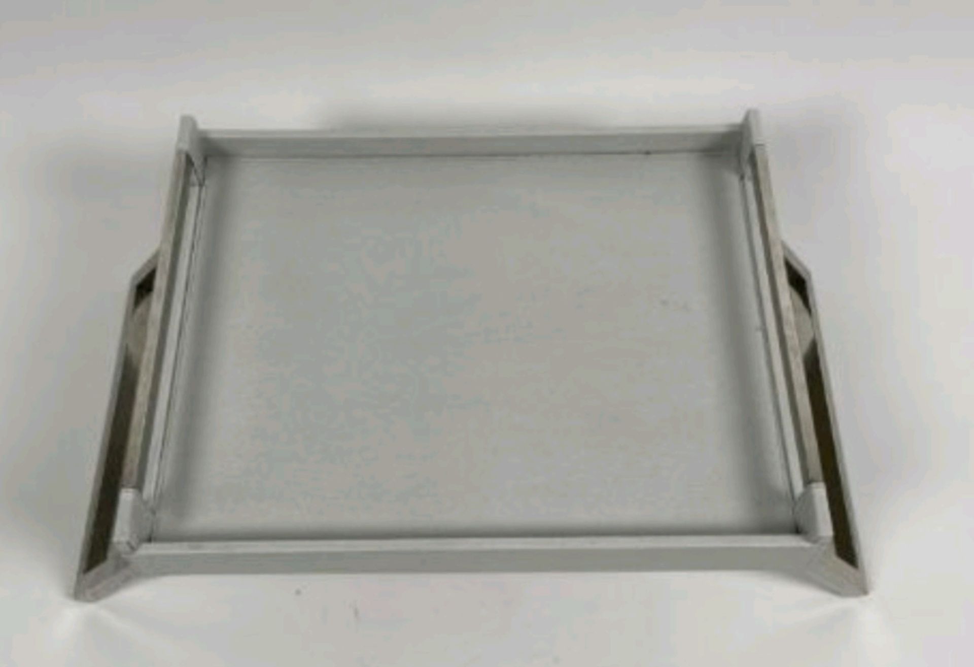 Grey Leather Tray - Image 2 of 3