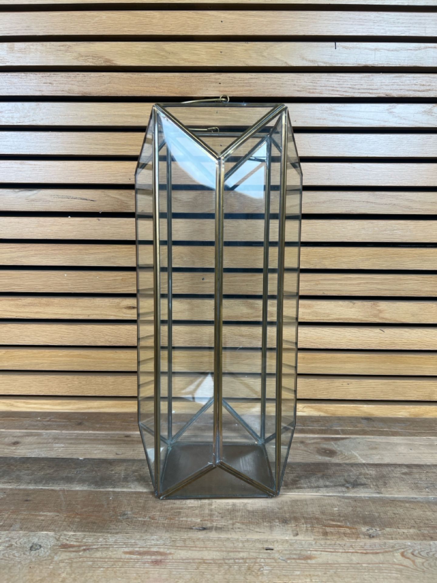 Glass Terrarium Lantern Tall