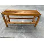 Wooden Bench