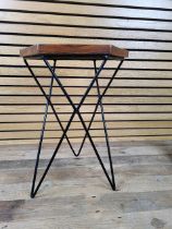 Small Wood Side Table