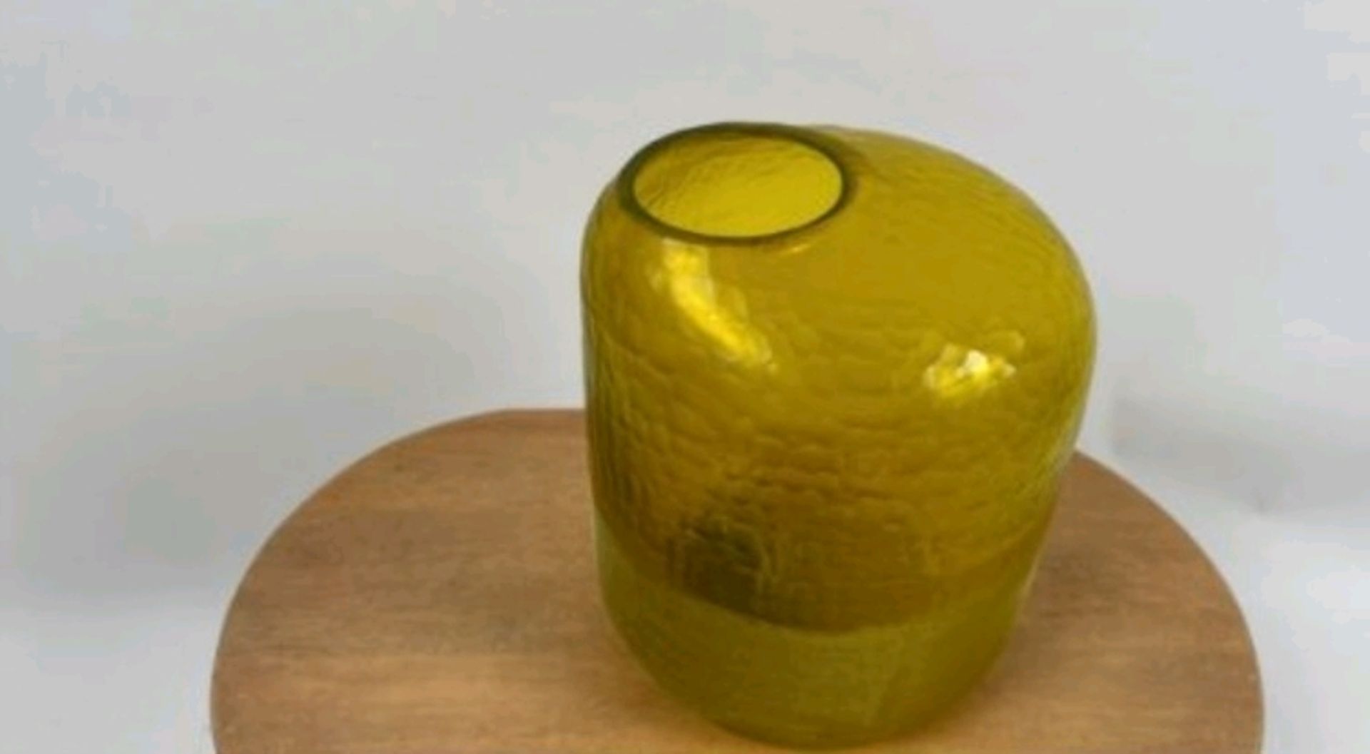 Amara Design Yellow Vase - Image 3 of 3