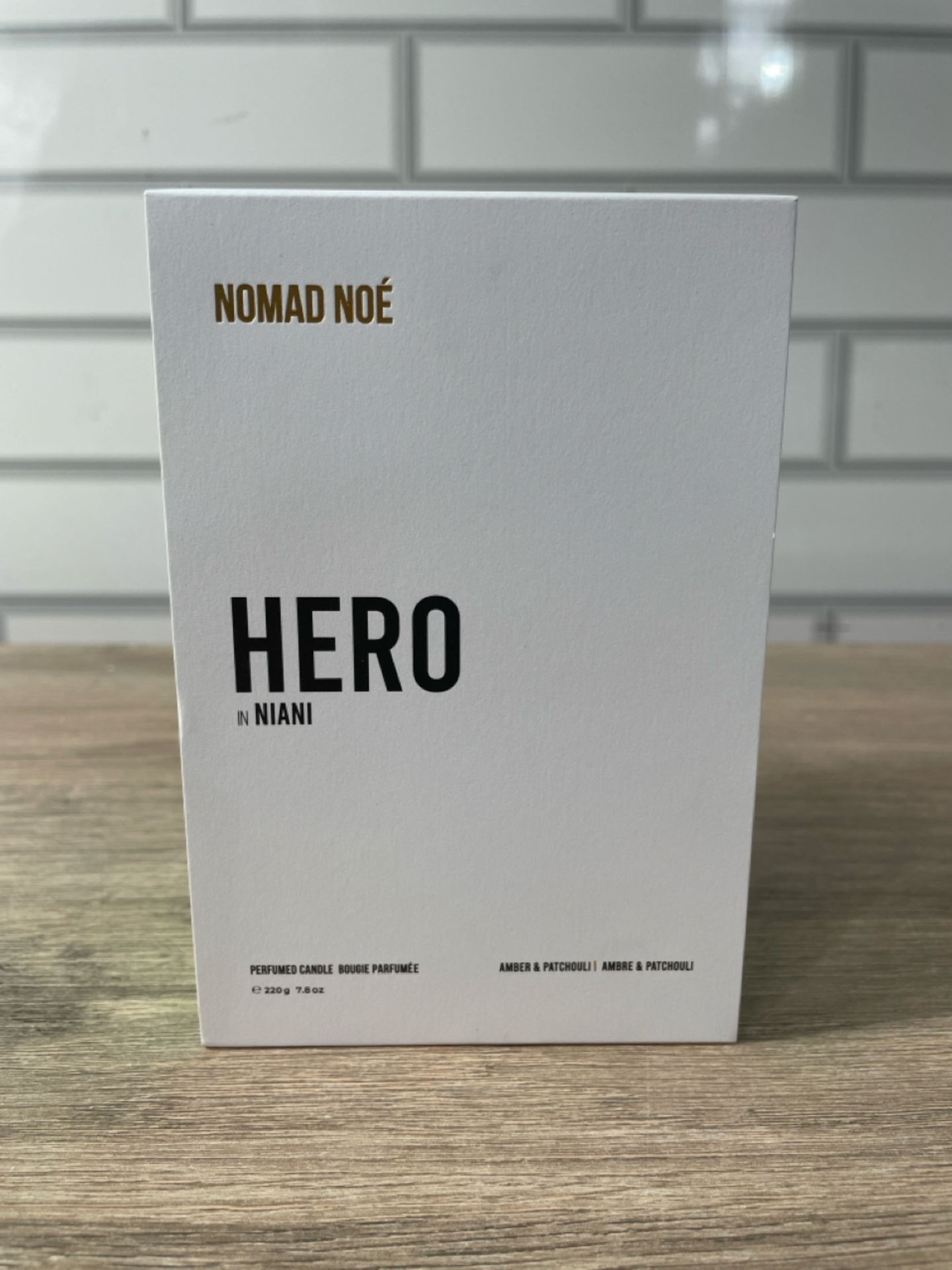 Hero Scented Candle from Nomad Noe