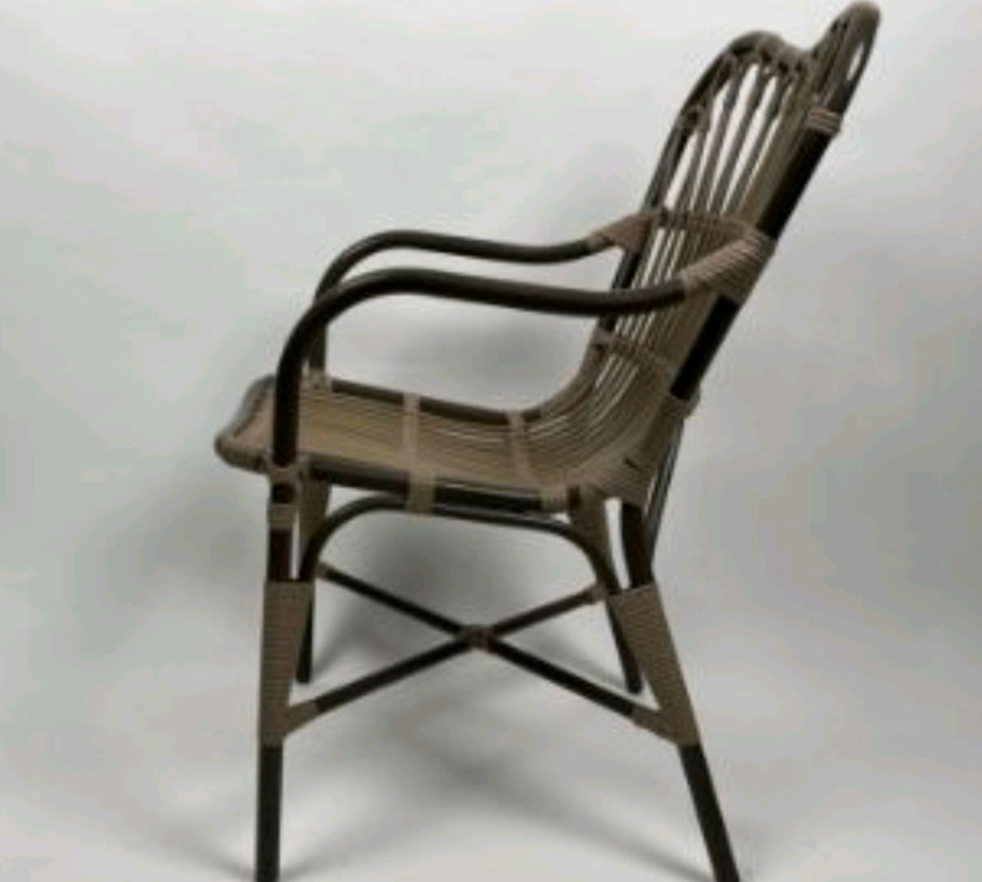 Sika-Design Margret Outdoor Rattan Dining Chair - Image 3 of 3