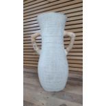 Amara Global Explorer White Wash Vase - tall