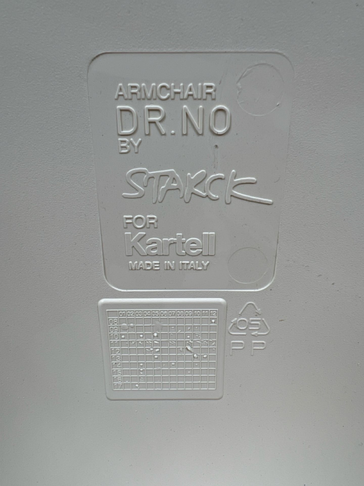 Kartell Dr. No Chair by Philippe Starck - Image 4 of 4