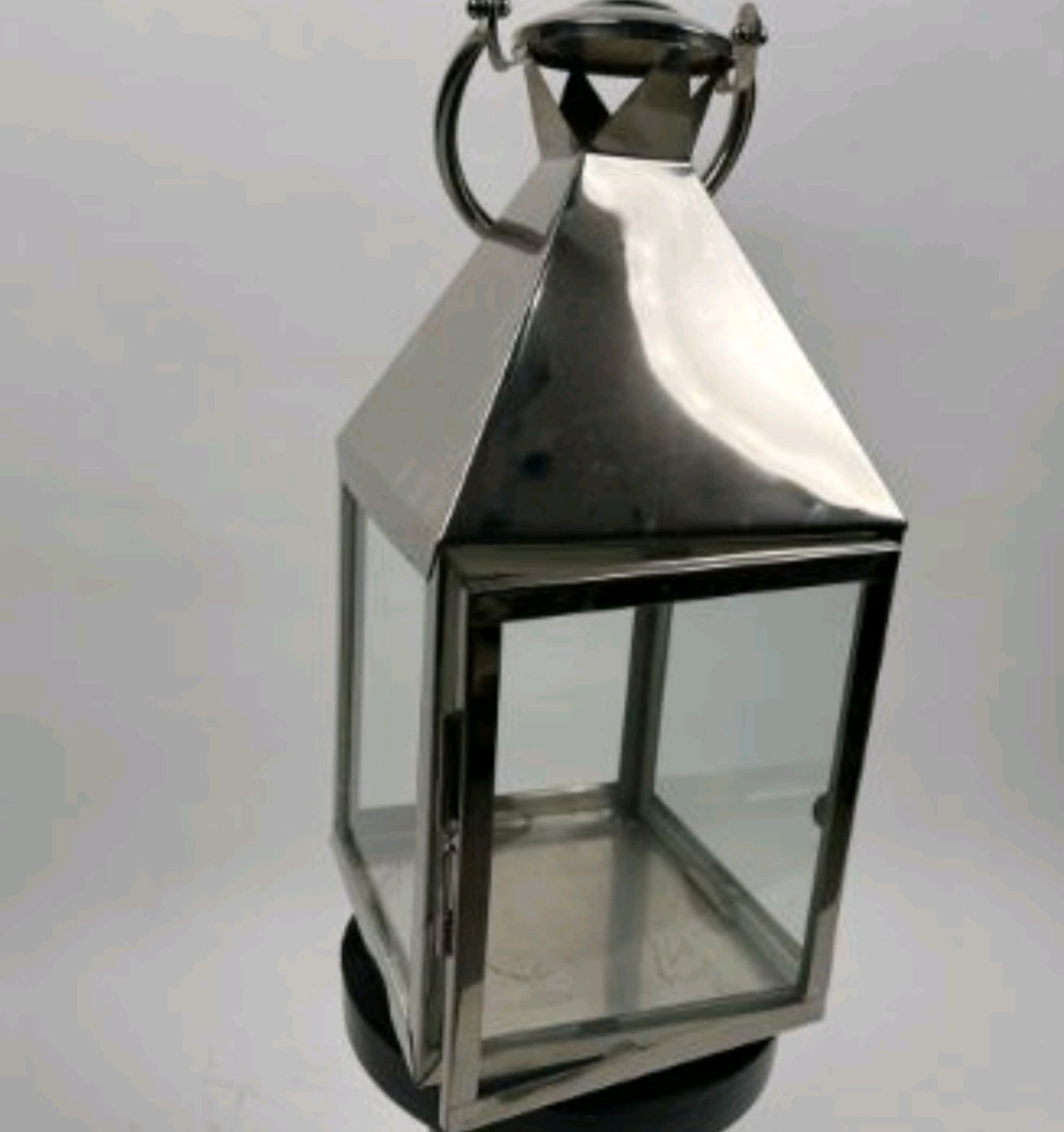 Outdoor Metal Lantern - Image 3 of 3