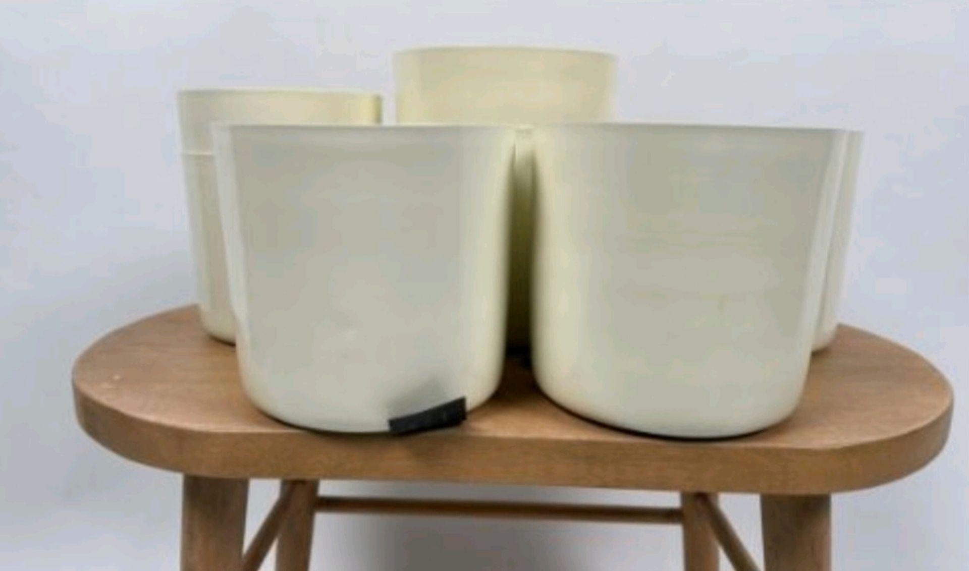 Amara Design Beige Storage Pots x 7 - Image 5 of 5