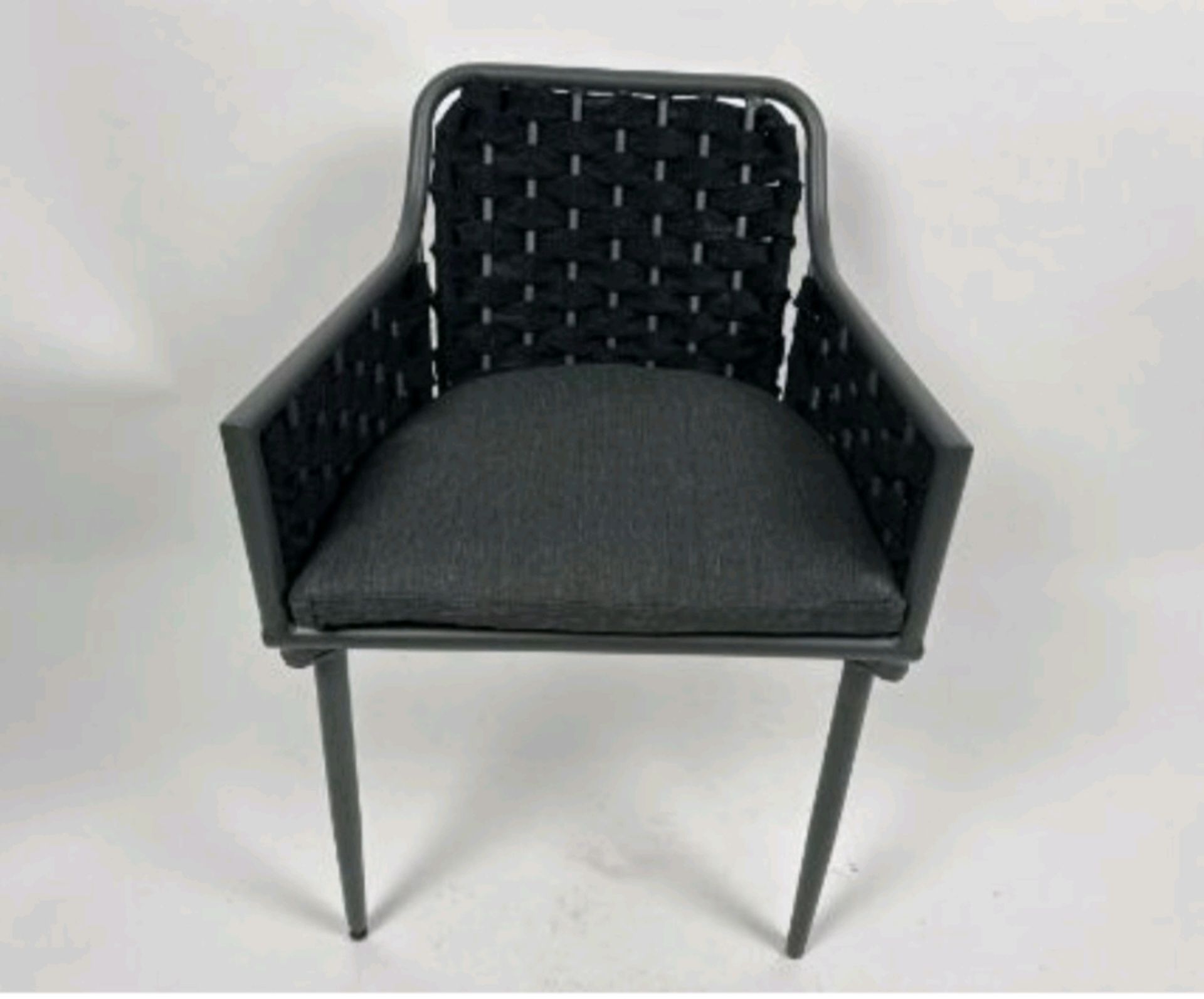 Renaissance Monza Outdoor Chair In Grey - Image 2 of 3