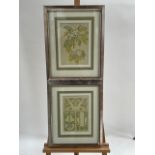 Floral Artwork Prints Set Of 2 From Claridge's Hotel