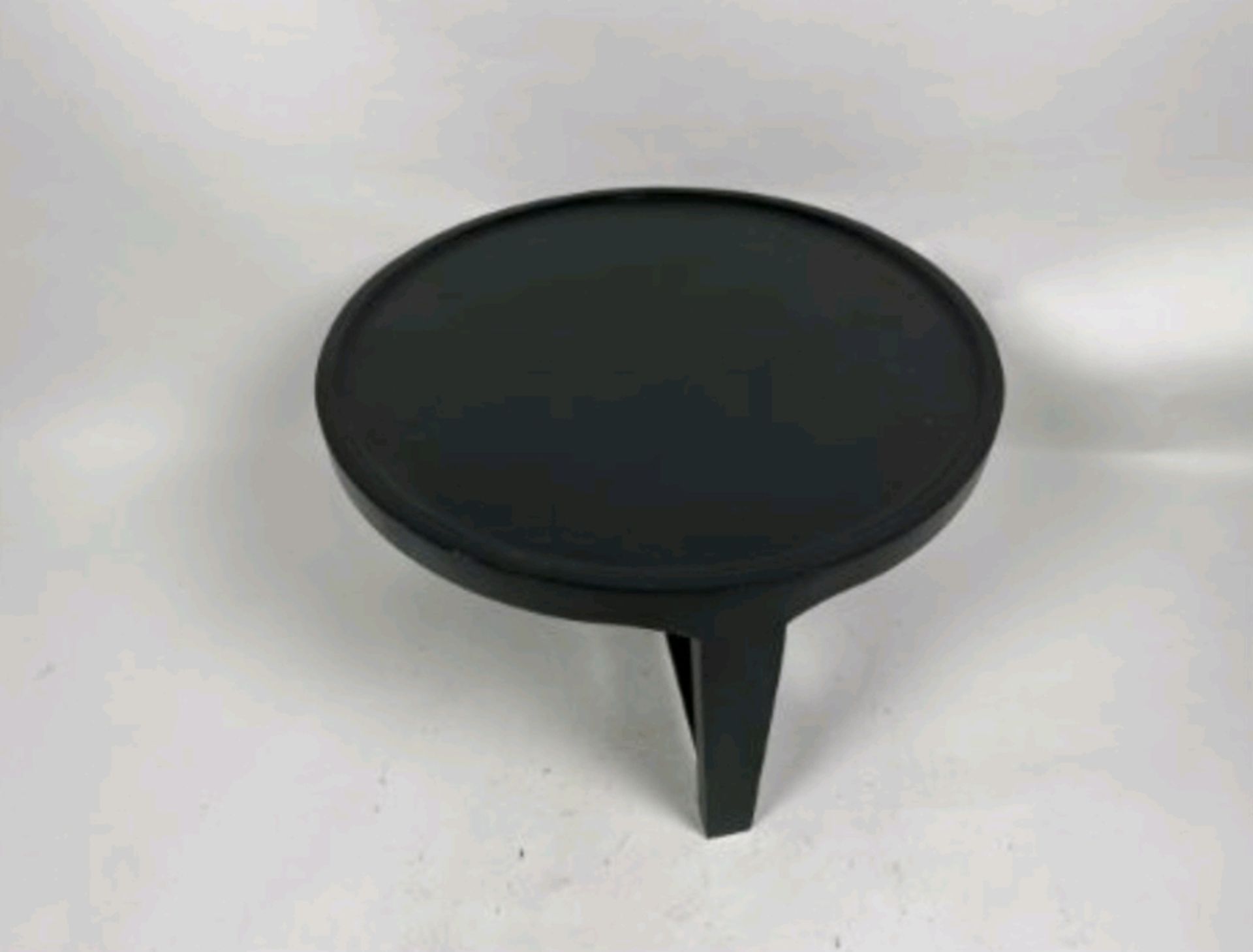 Amara Black Round Coffee Table - Image 3 of 3