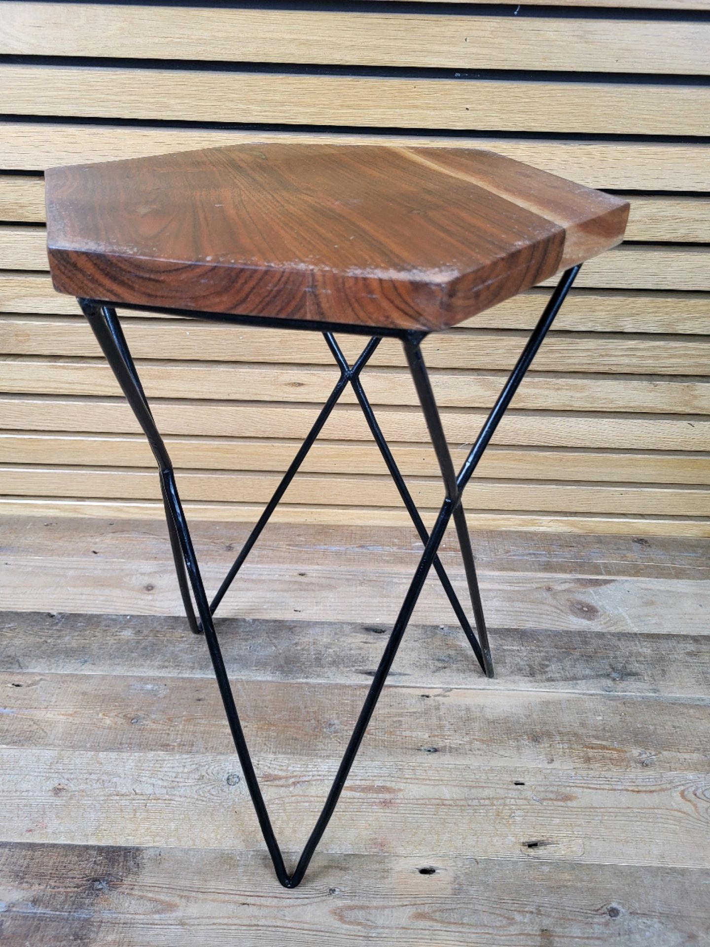 Small Wood Side Table - Image 4 of 4