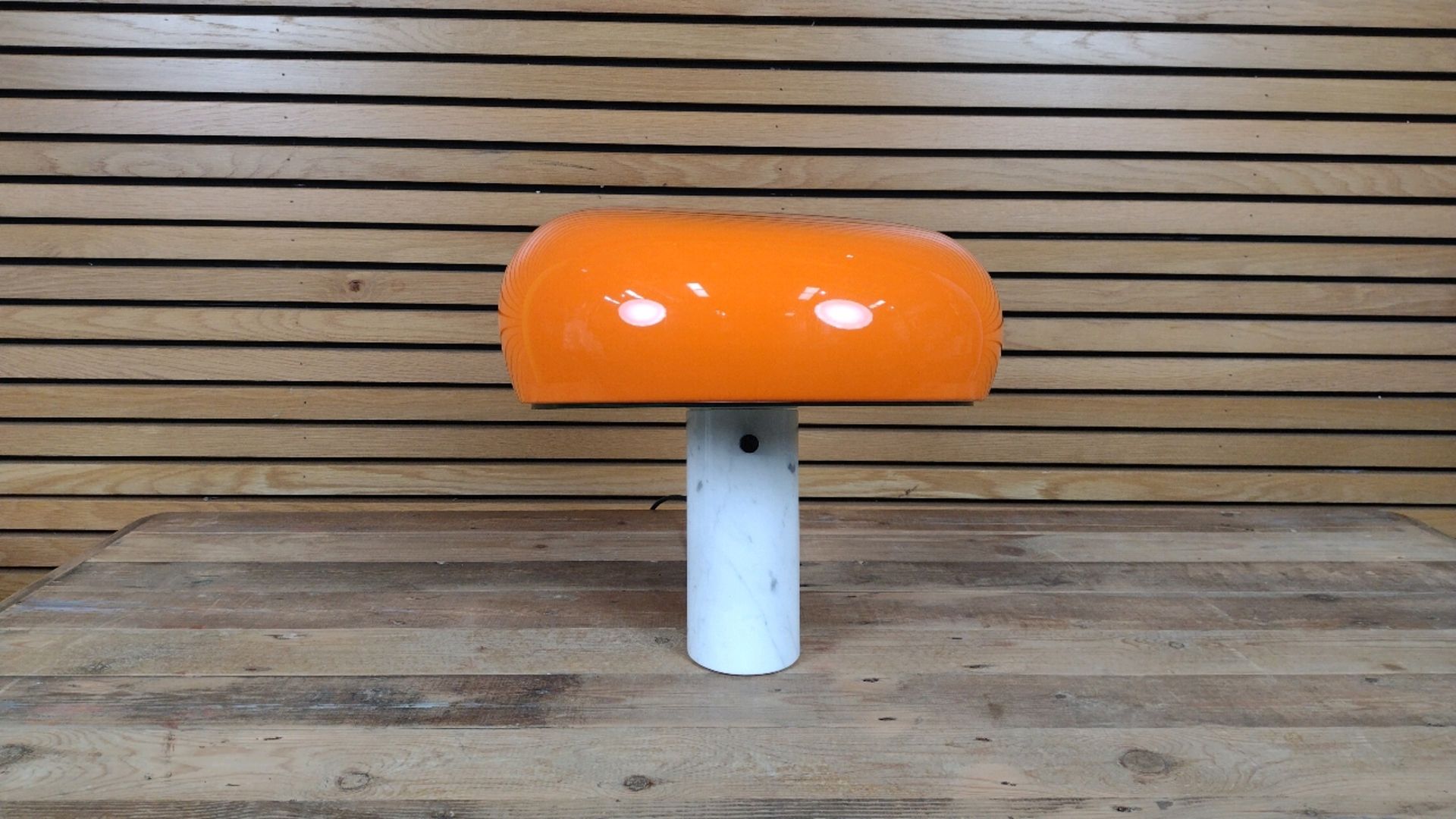 Achille Castiglioni and Pier Giacomo Castiglioni Snoopy Limited Edition Table Lamp