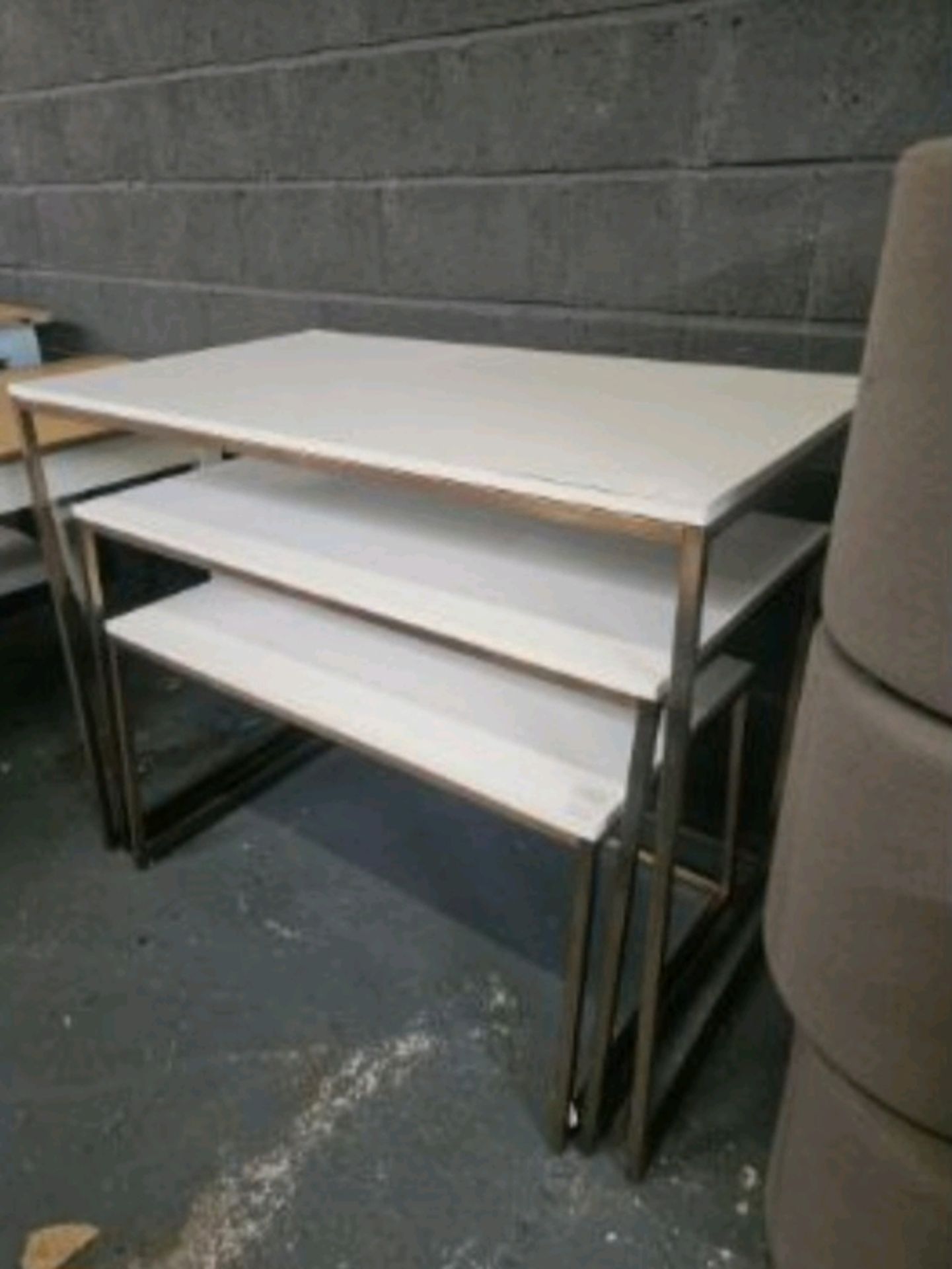 Nesting Display Tables x 3