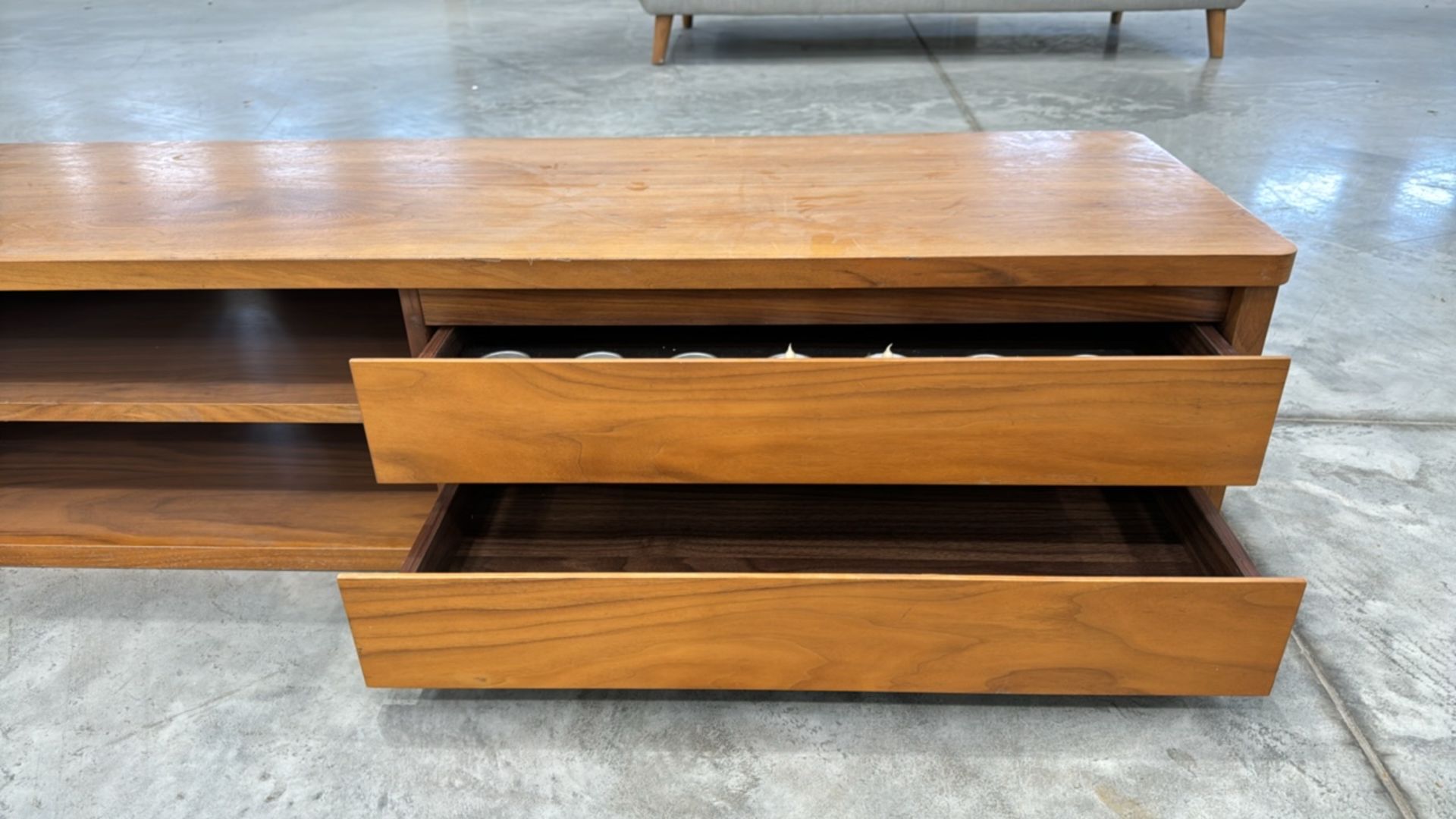 Wood Coffee Table With Drawers