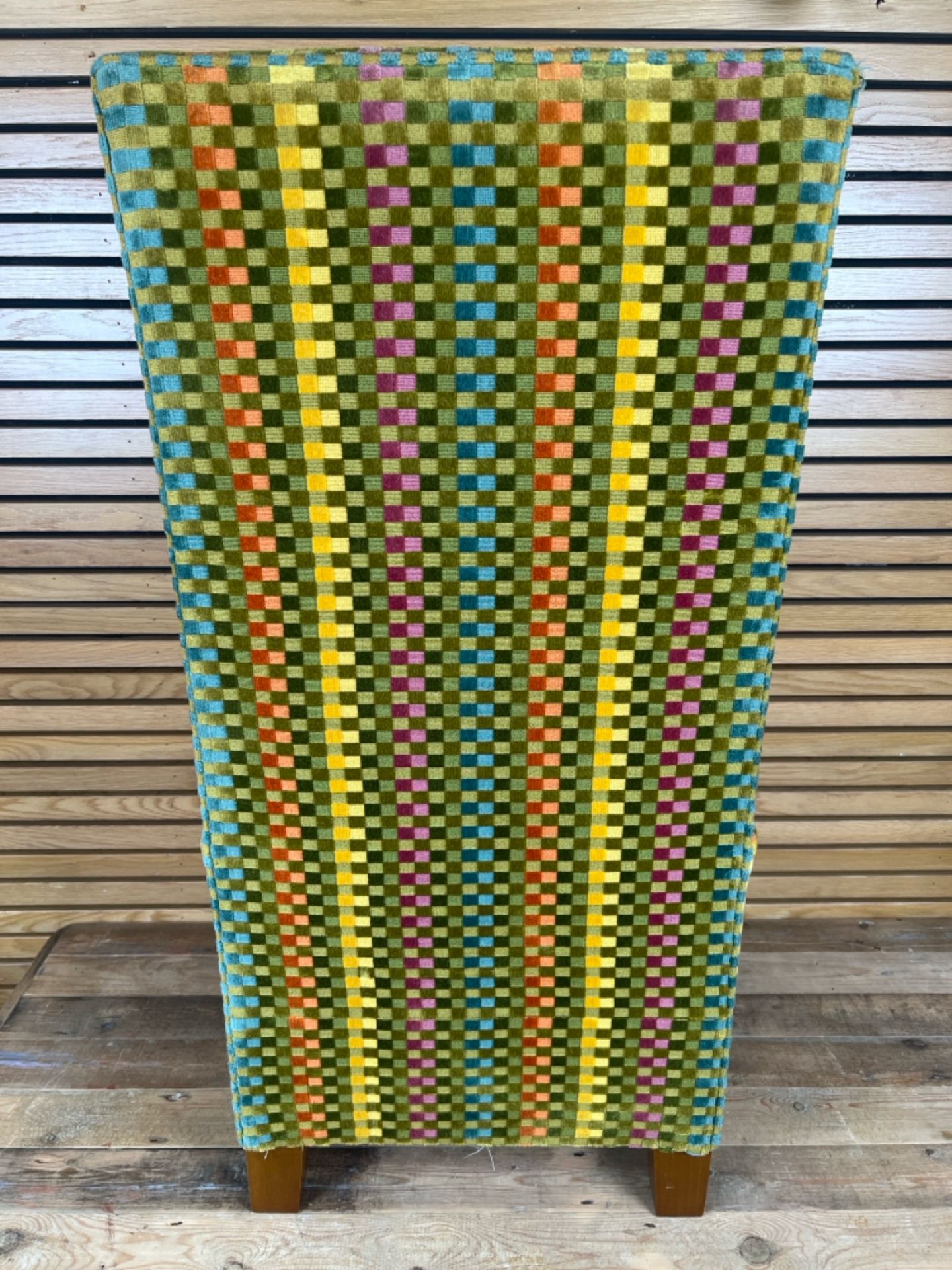 Fabric Patterned Chair - Bild 3 aus 3