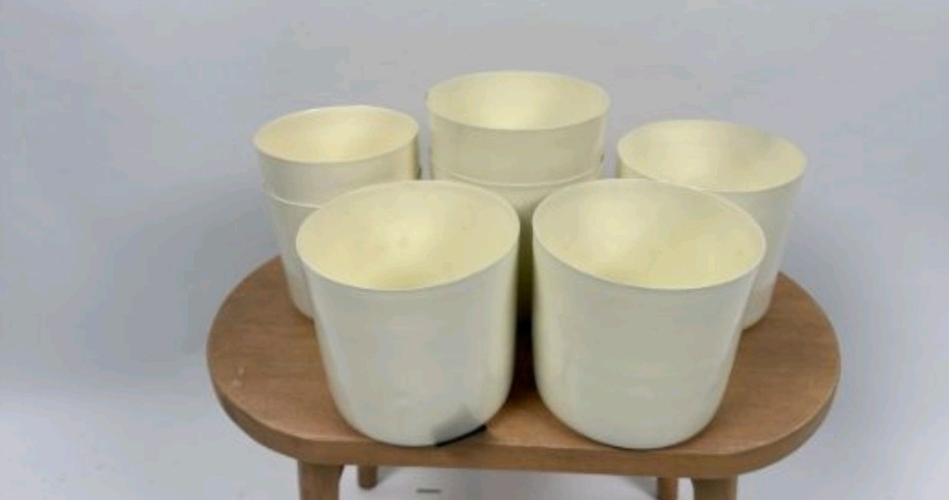 Amara Design Beige Storage Pots x 7