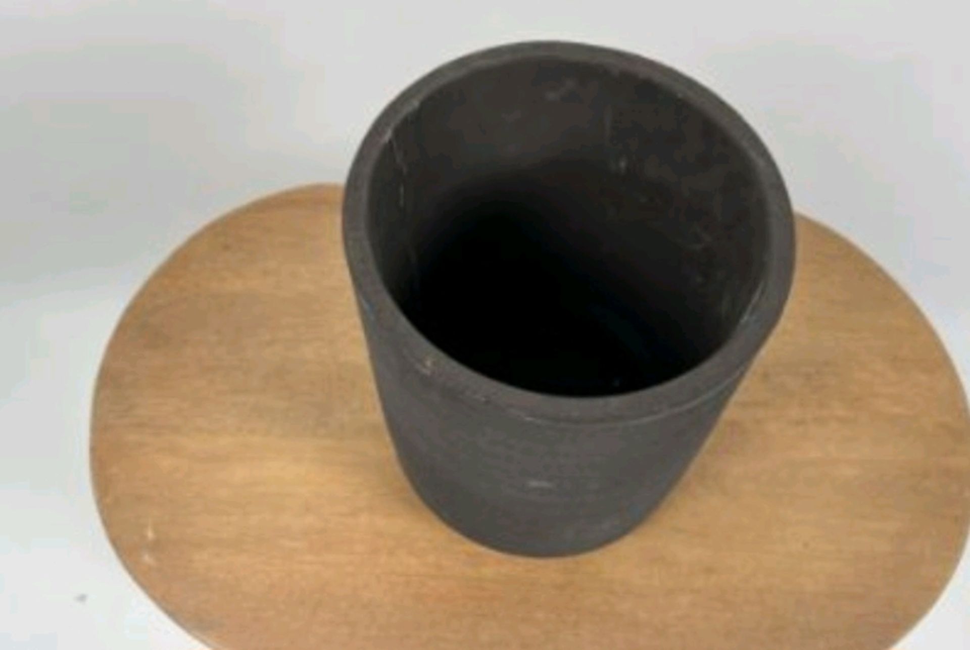 Grey Ceramic Vase - Bild 3 aus 4