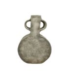 Global Explorer Round Faded White Wash Vase