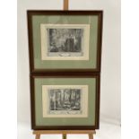 Artwork Prints Set Of 2 From Claridge's Hotel