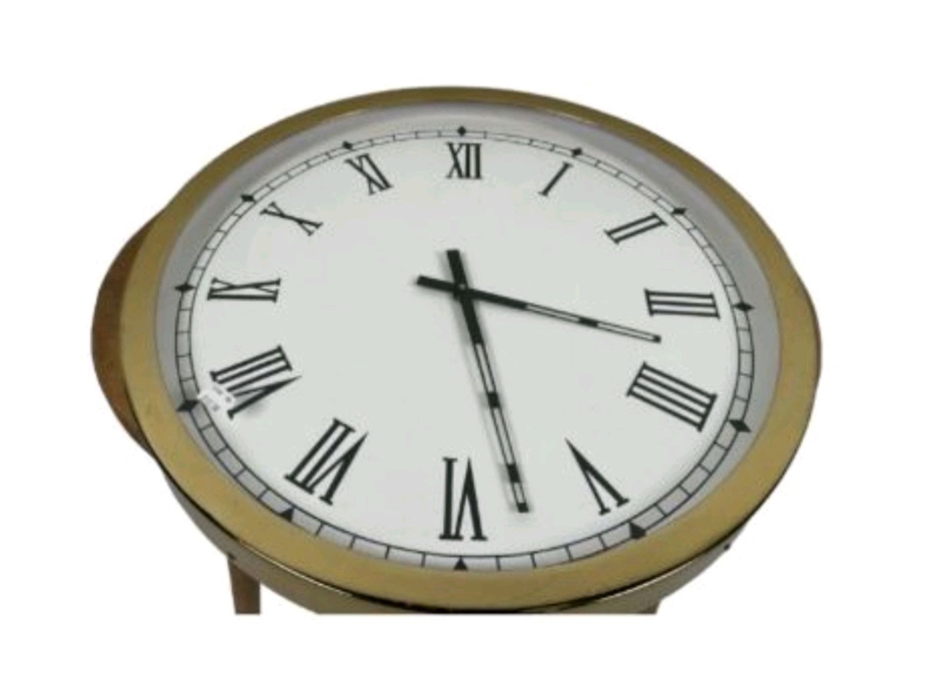 Gold Frame Wall Clock