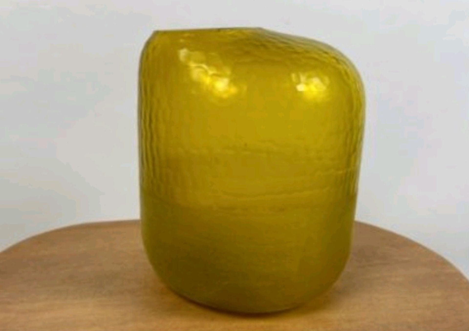 Amara Design Yellow Vase - Image 2 of 3