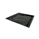 Black Marble Pattern Display Plate