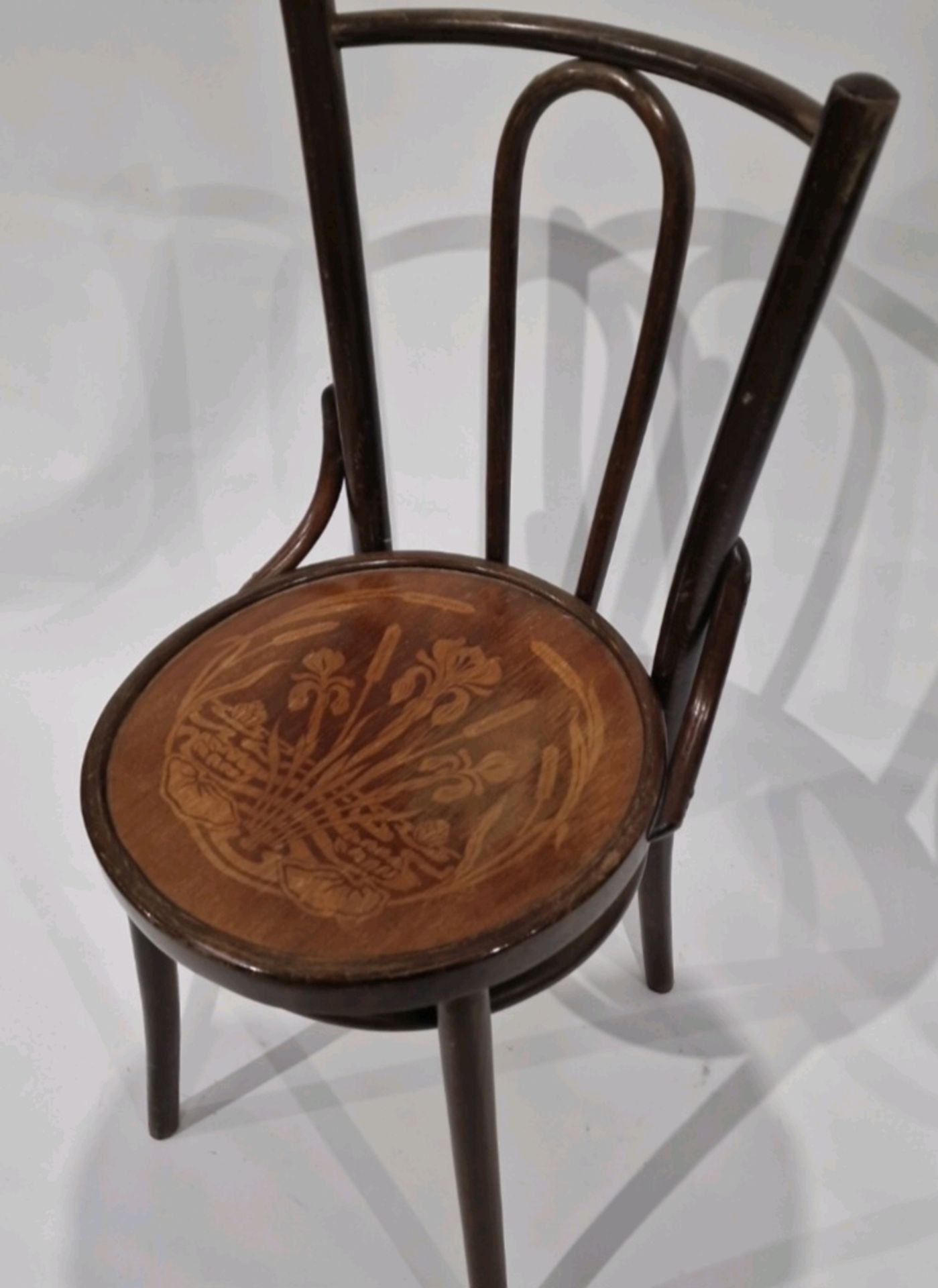 Decorative Bentwood Chair - Image 3 of 3