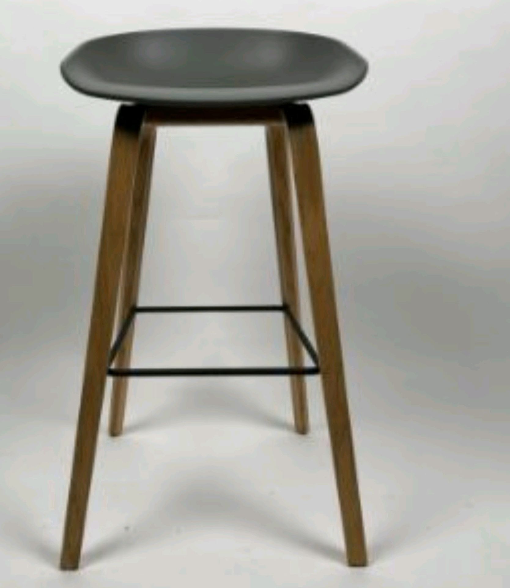 Oak Bar Stool - Bild 3 aus 3