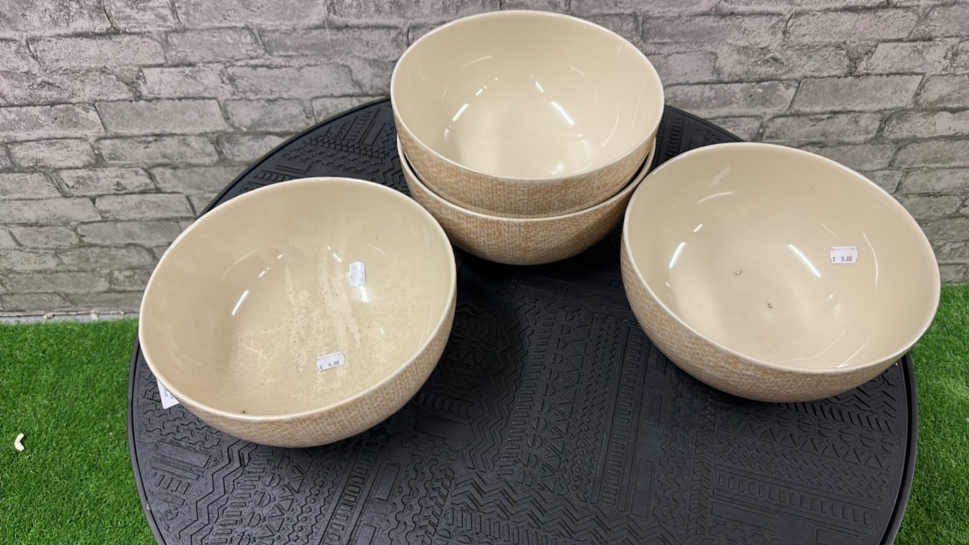 Amara salad bowls x4 - Image 4 of 4