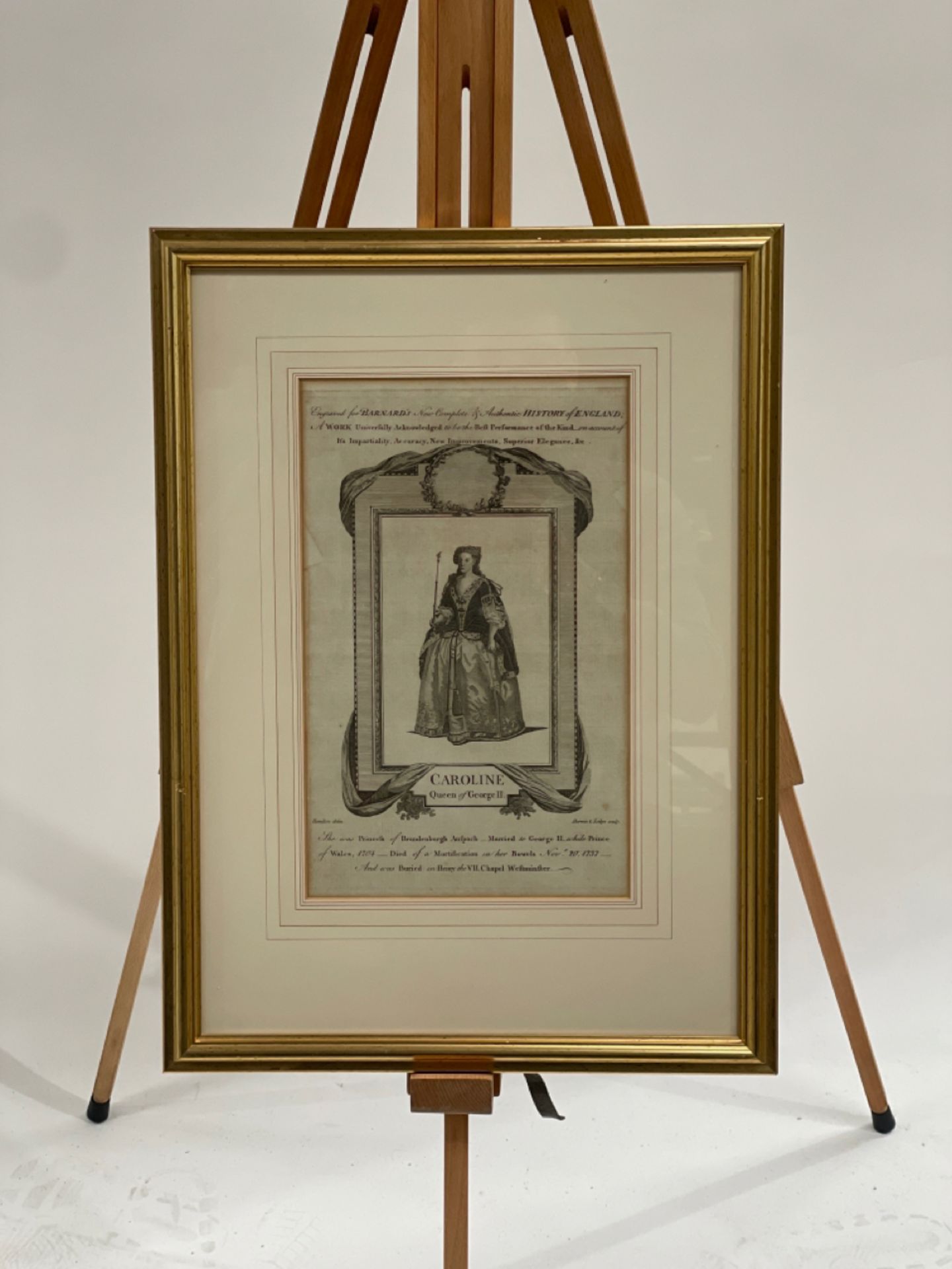 Queen Caroline Artwork Print From Claridge's Hotel