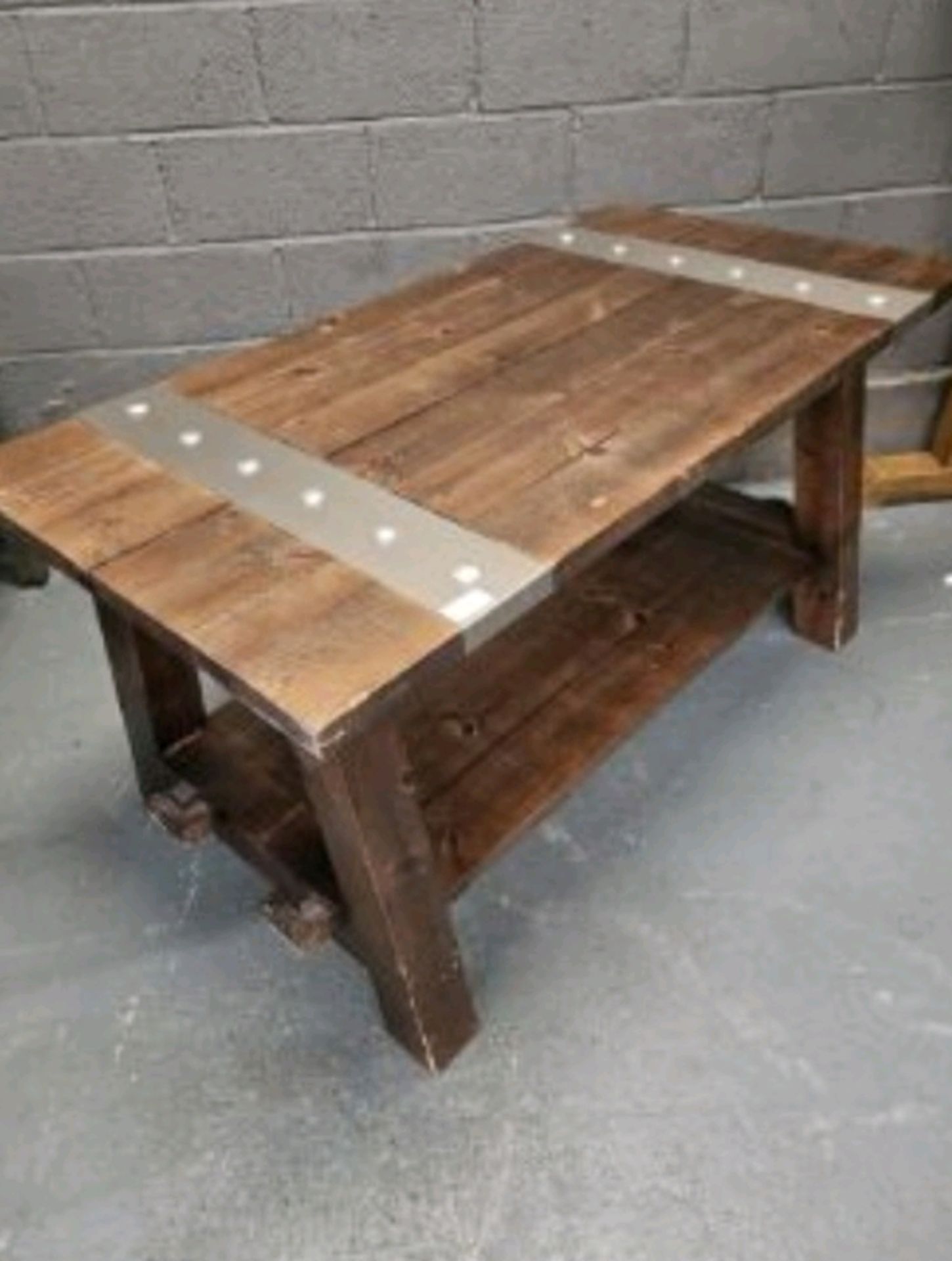 Wooden Table - Image 3 of 3