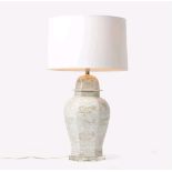 Made Goods Christina Table Lamp Beige/White Gloss