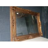 Large Ornate Wall Mirror