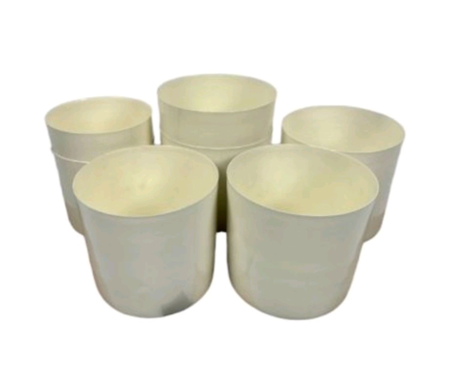 Amara Design Beige Storage Pots x 7 - Image 2 of 5