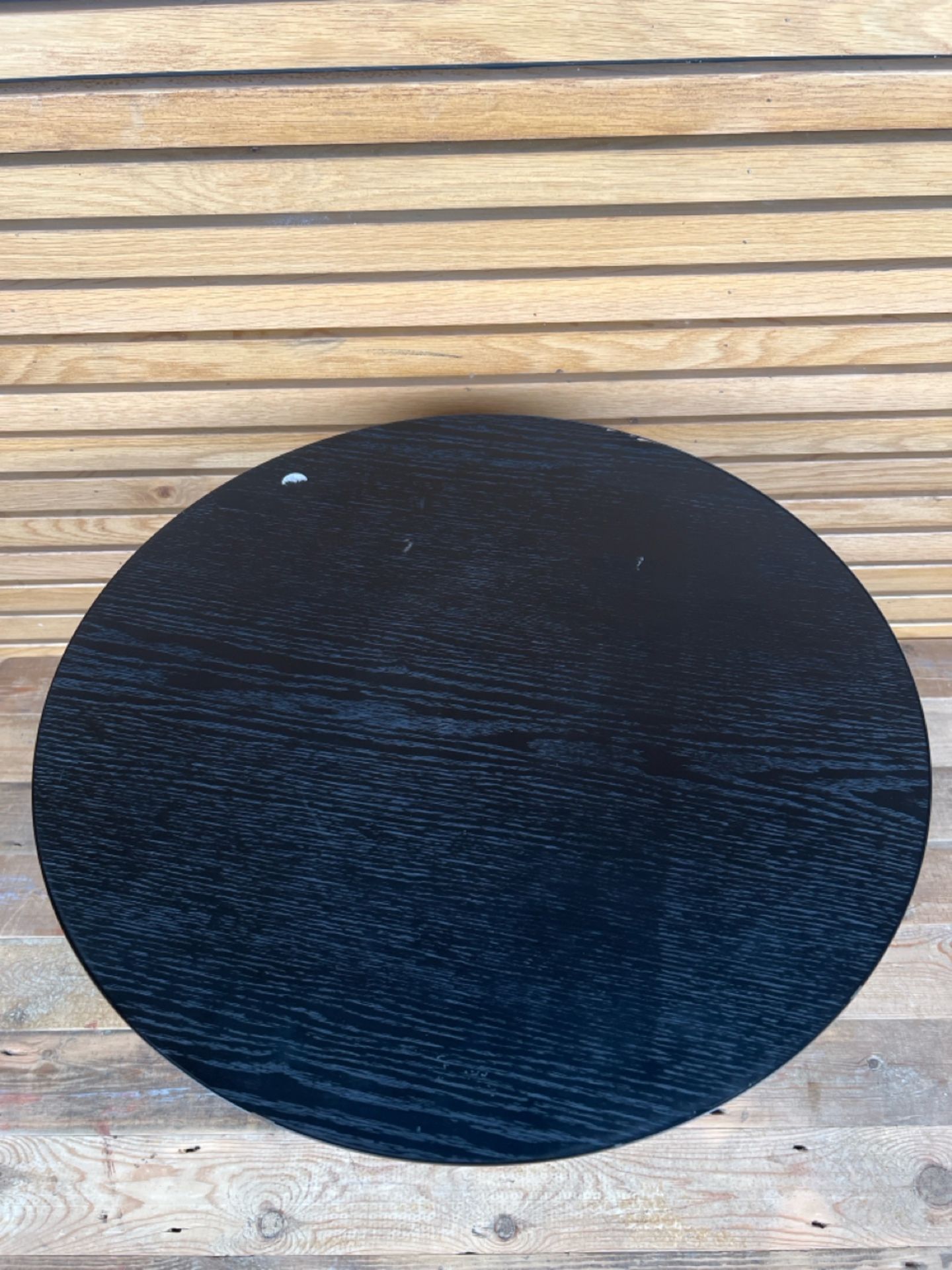 Normann Copenhagen Black Turn Table - Image 3 of 4