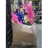 Pallet Of Assorted Floral Props