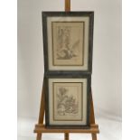 Artwork Print Set Of 2 From Claridge's Hotel