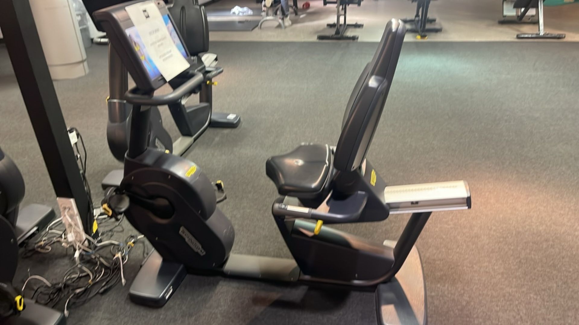 Technogym Recumbant Bike - Image 8 of 8