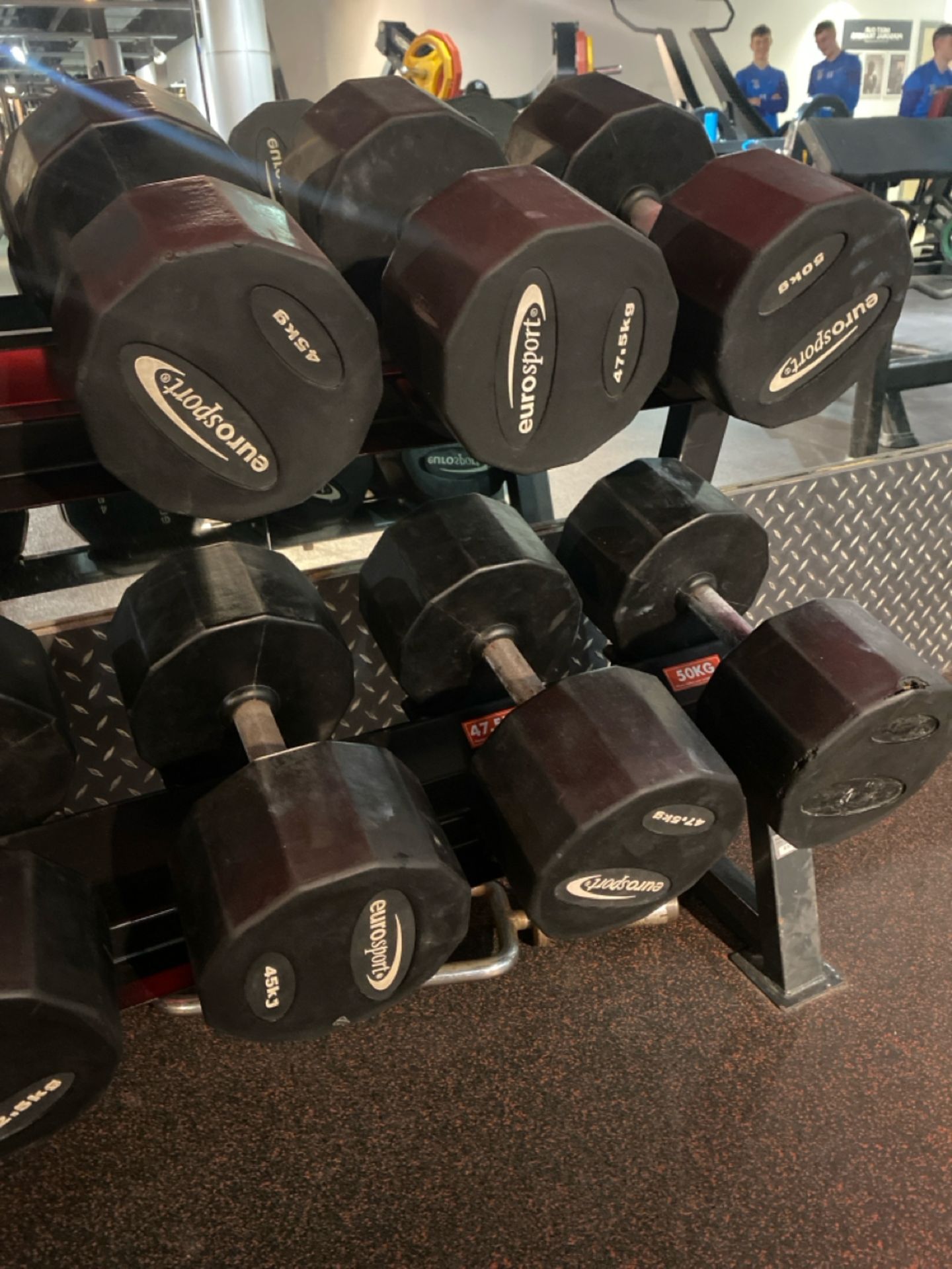 Eurosport Dumbells 45kg, 47.5kg & 50kg - Image 3 of 4