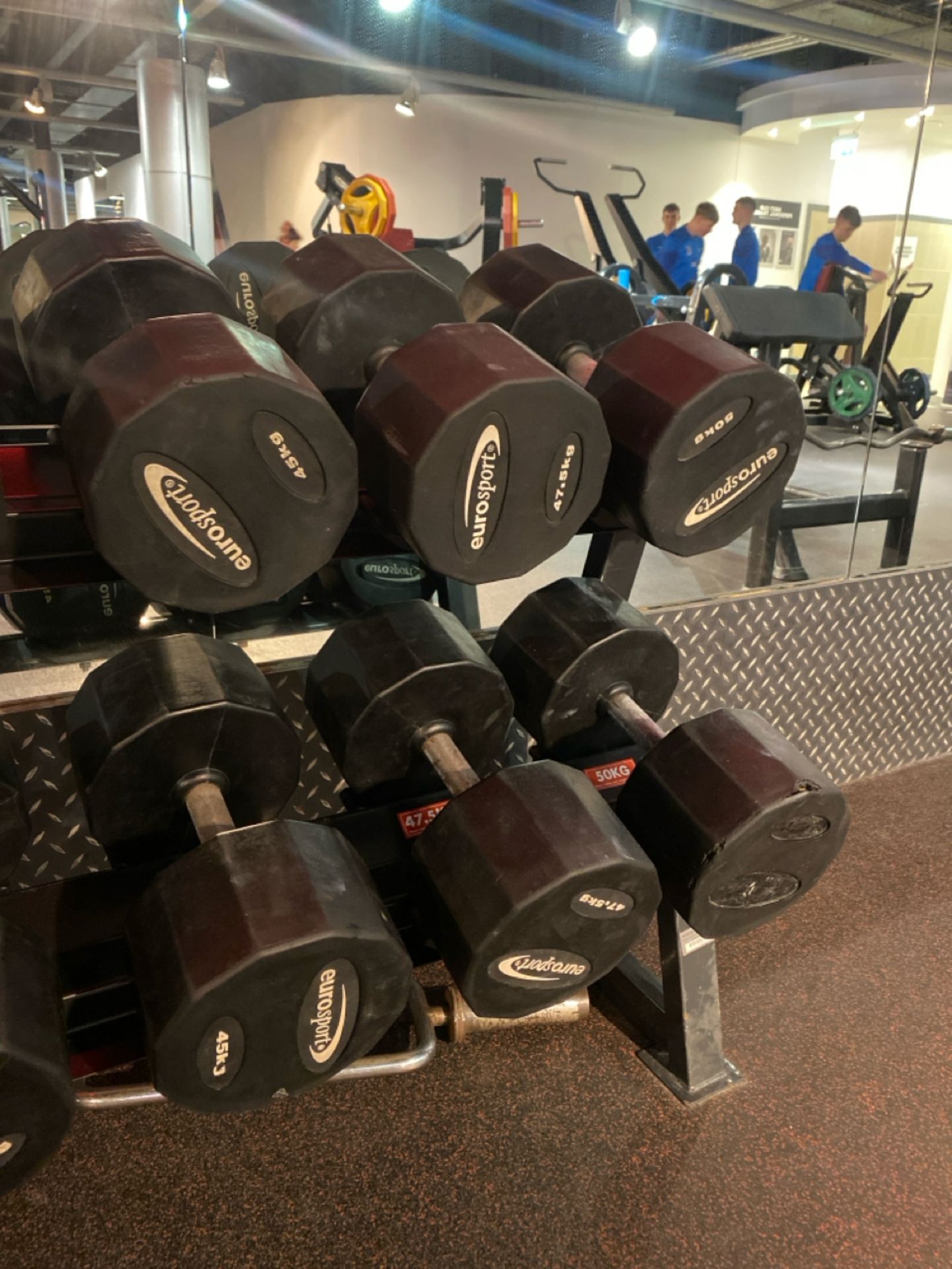 Eurosport Dumbells 45kg, 47.5kg & 50kg - Image 2 of 4