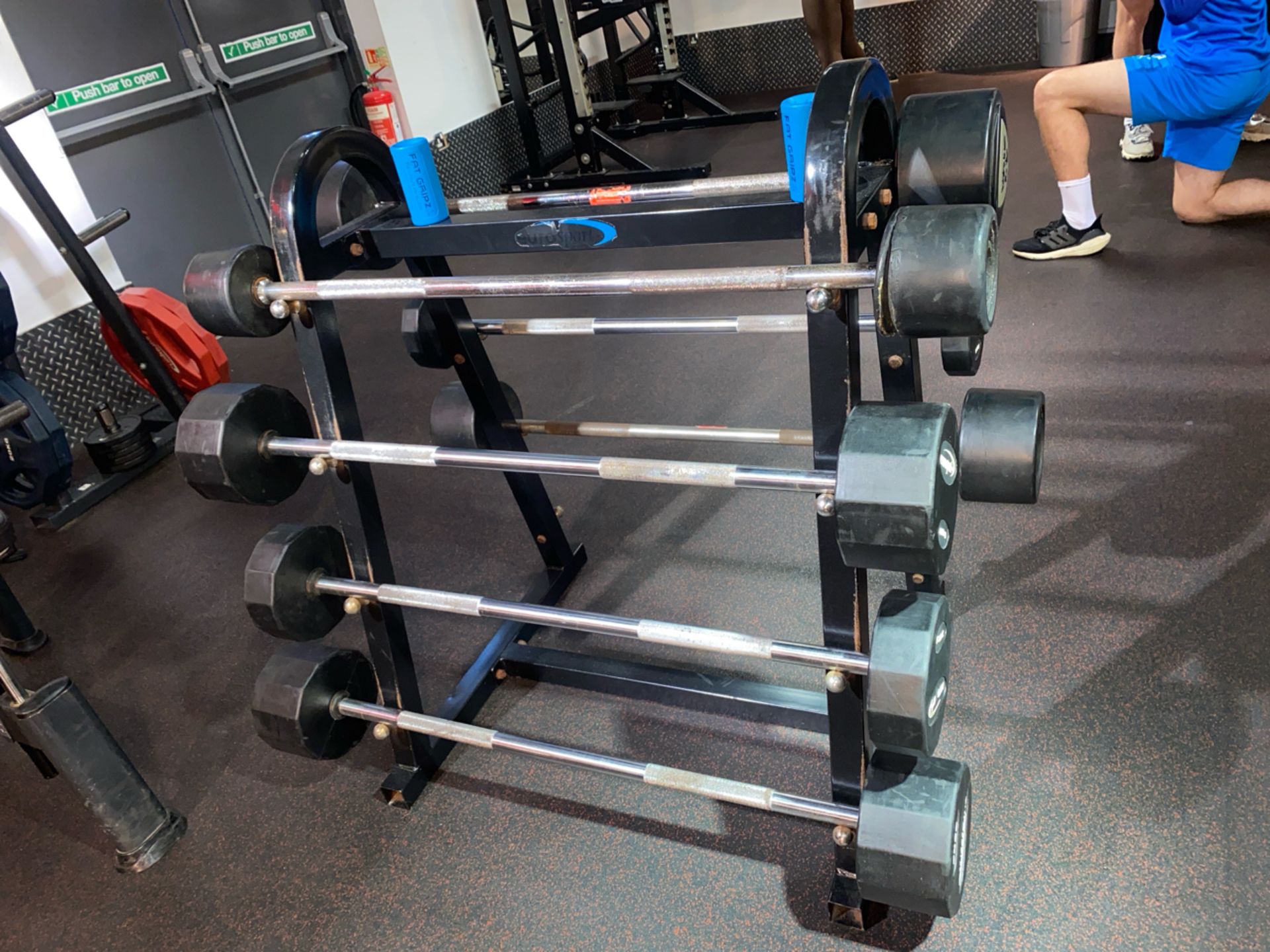 Barbell Weights & Stand - Image 2 of 8
