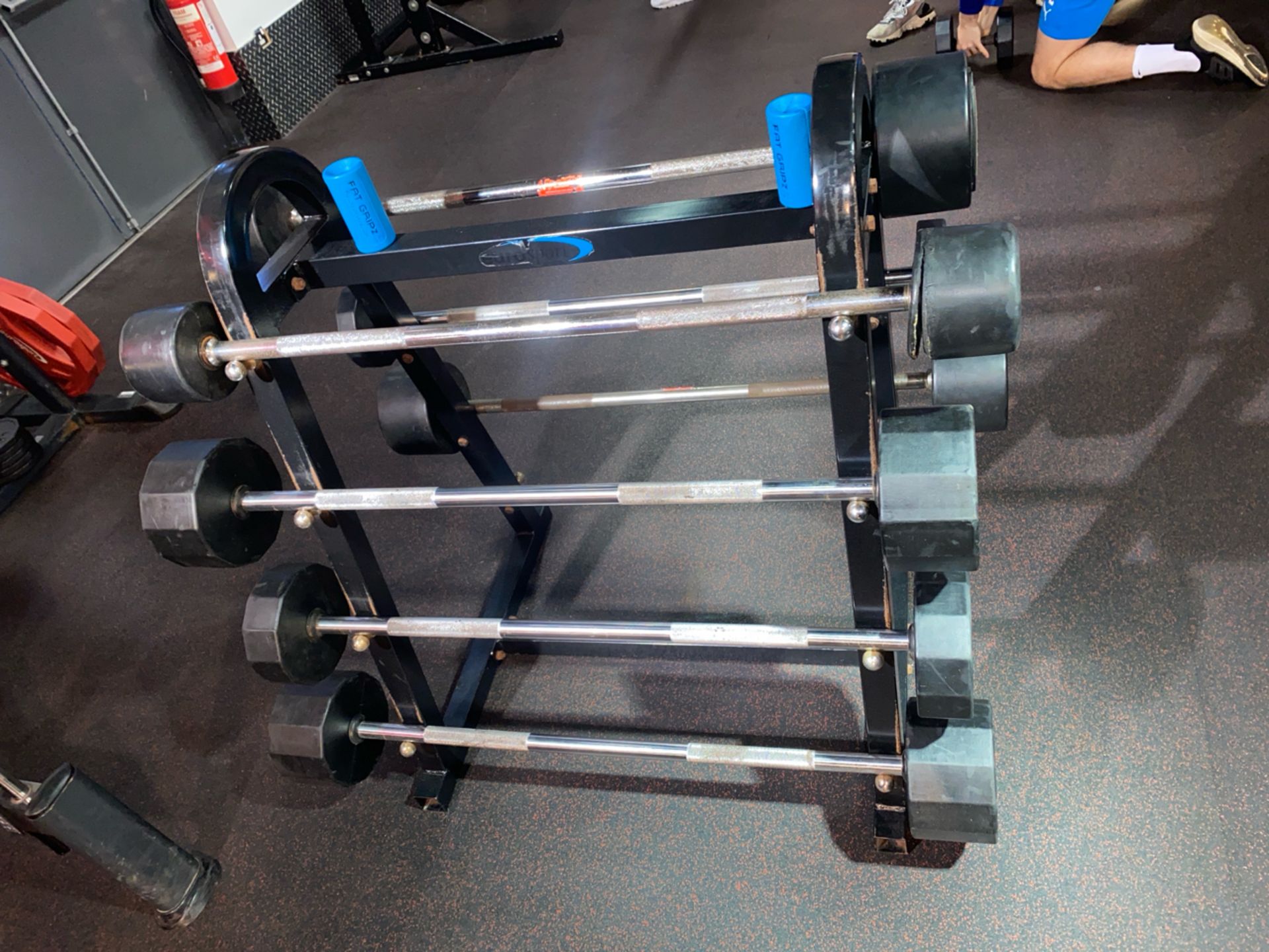 Barbell Weights & Stand - Image 3 of 8