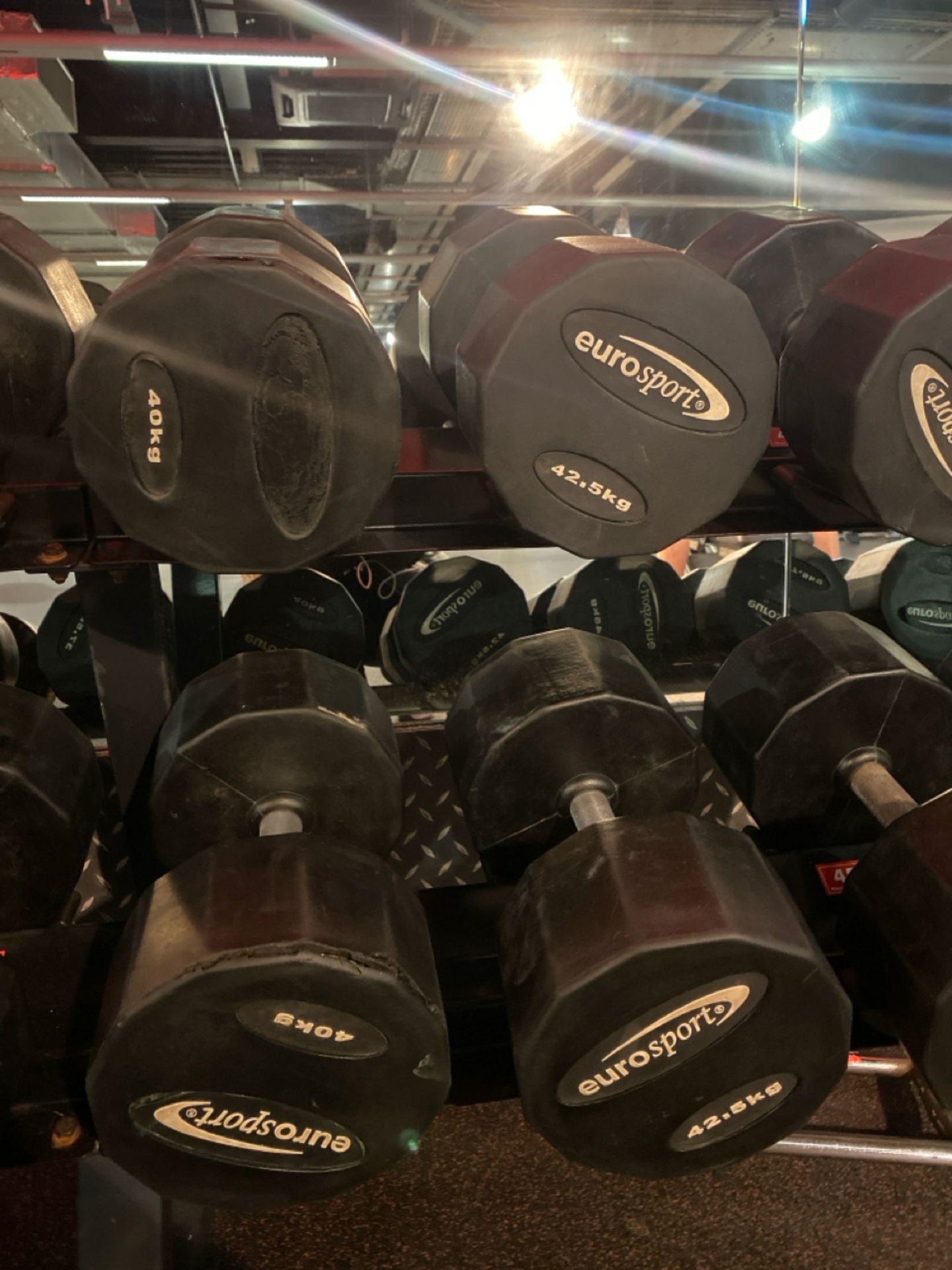 Eurosport Dumbells 40kg & 42.5kg - Image 3 of 3