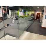 13m Of Glass Partition With Door