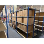 6 Bays Of Back To Back Boltless Racking