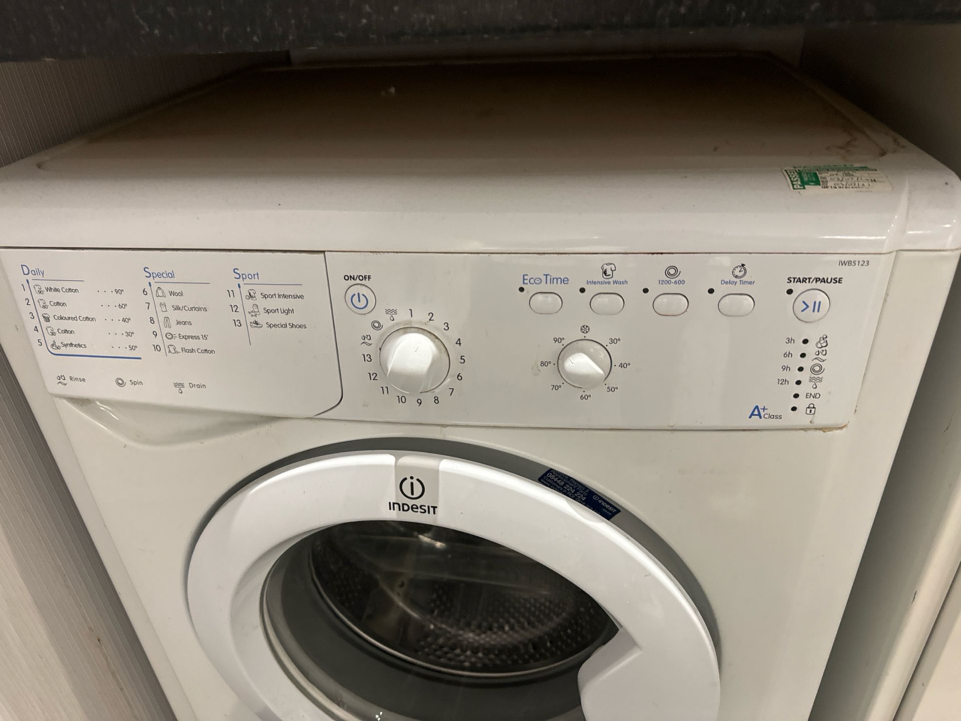 Indesit Washing Machine - Image 3 of 3
