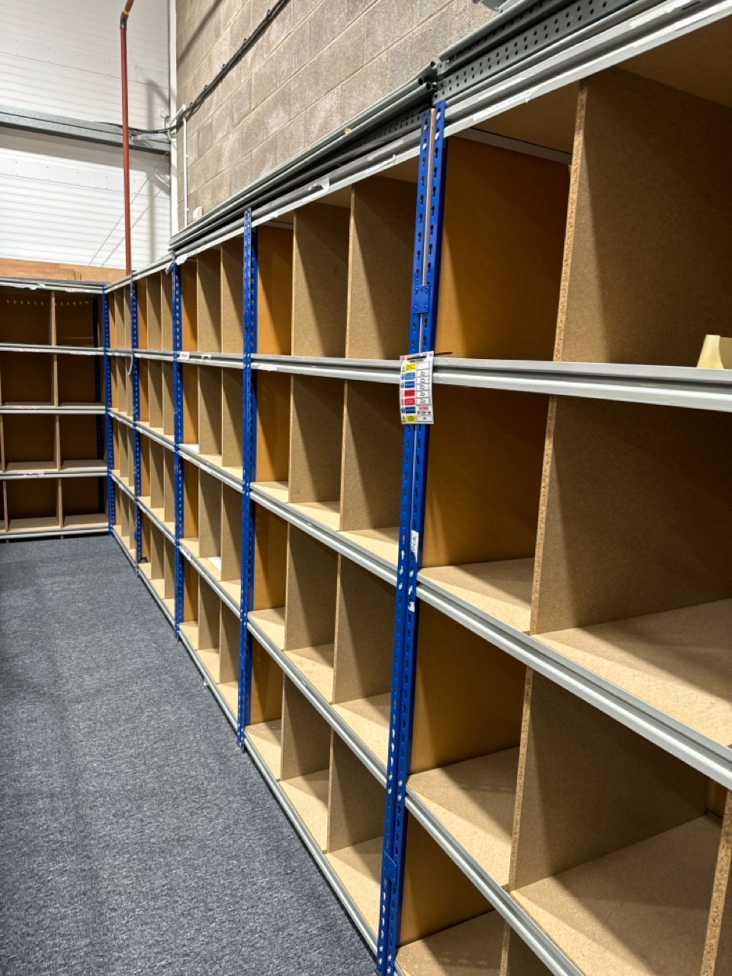 10 Bays of Boltless Racking With Box Storage - Image 3 of 7