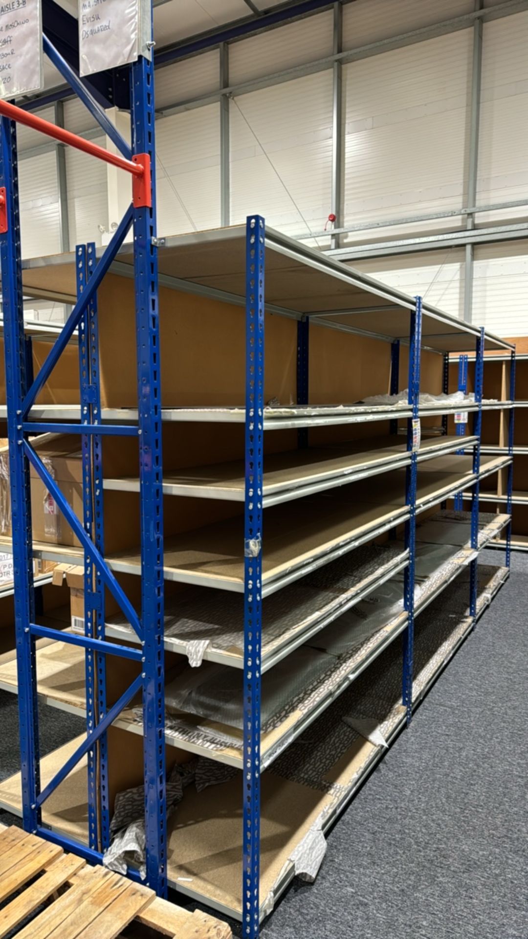 6 bays Of Back To Back Boltless Racking - Image 2 of 4