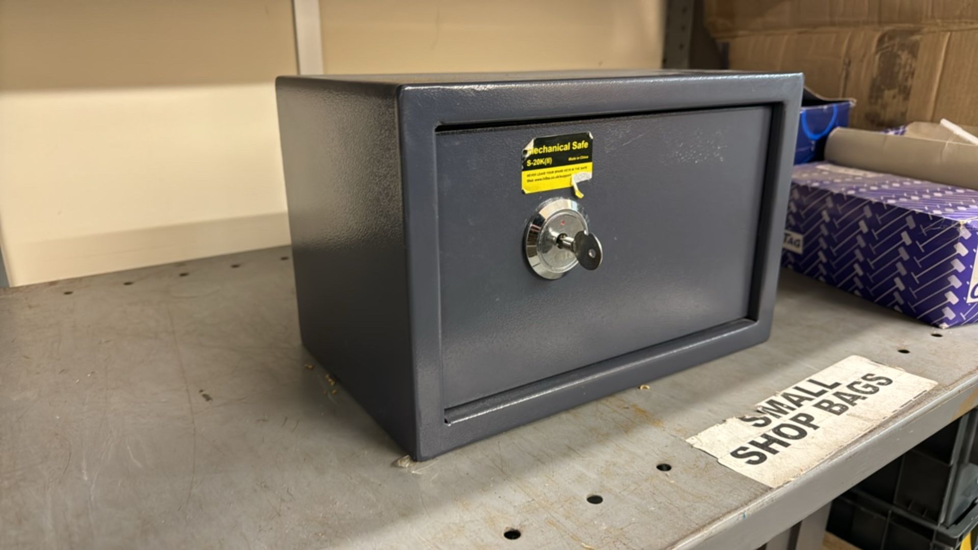 Technical Wall Safe with Keys - Image 3 of 4